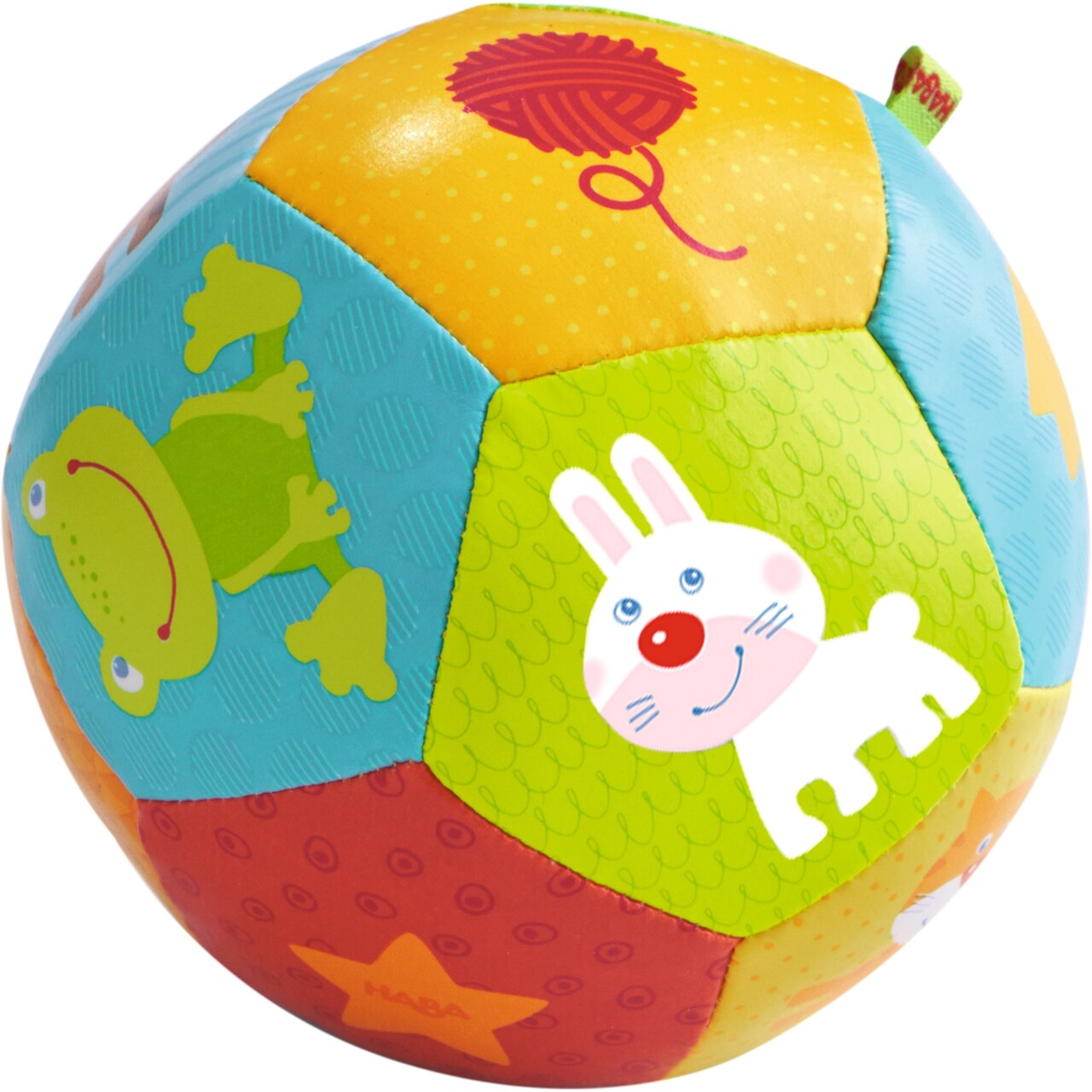 HABA Baby Balls: Perfect Infant Toys for Tummy Time, Soft Baby Sensory Balls for 6 months and up and Ball for Toddlers 1-3